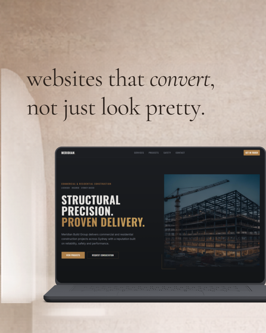 Belle Digital Studio selected work section displaying curated project case studies