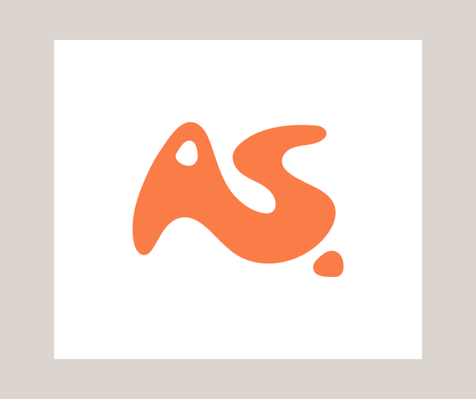 Australia Study logo identity shown as a standalone AS symbol